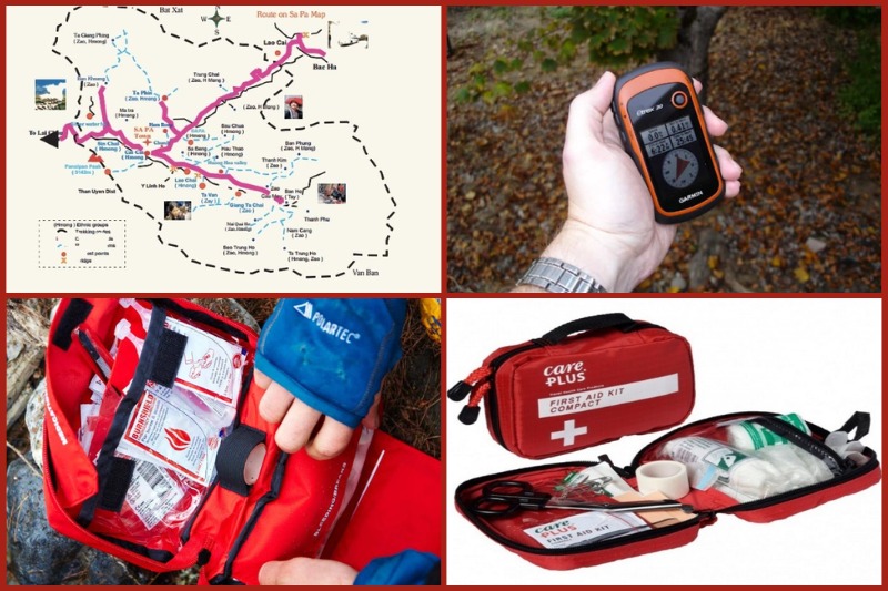 Navigation device and Medical equipment in trekking